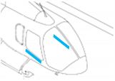Picture of Bell 505 Leather Door Trim Kit