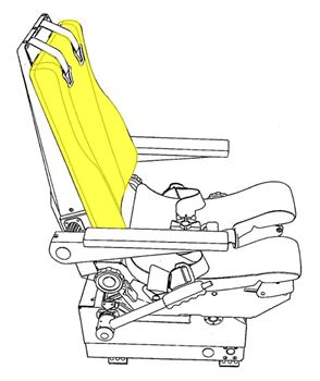 Picture of Ipeco 3A118, Seat, Backrest Cushion