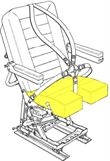 Picture of AviaTech 386, Seat, Bottom Cushion