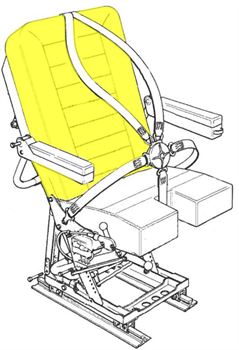 Picture of AviaTech 386, Seat, Backrest Cushion