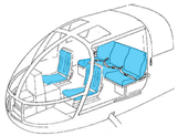 Picture of BO-105 Seating - Generation I