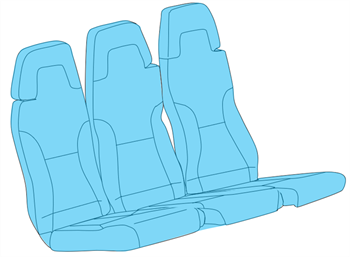 Picture of H120 Rear Pax Seat Assy's