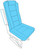 Picture of IAI, Commuter Series, Pax Seat Covers.