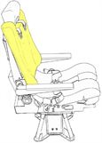 Picture of Cushion, Seat Backrest, Captain/F/O