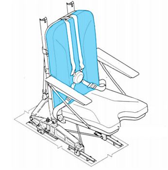 Picture of Cover, Seat Backrest, IAI model seat