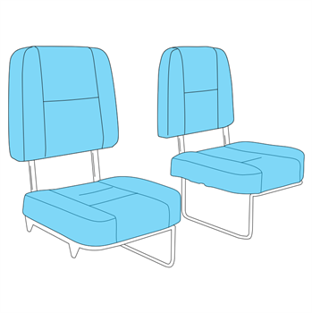 Picture of 2nd Row Single Seats -Auxiliary 