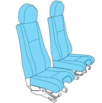 Picture of BK 117 Height Adjustable Crew Seat 