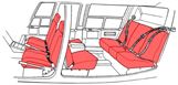 Picture of B206L Seat over covers
