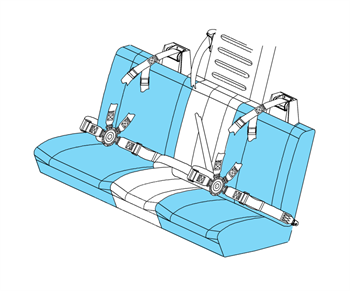 Picture of E Model, FWD Seat Assy, Generation I, W/o Centre Seat