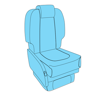 Picture of Decrane/Goodrich, Executive Series, Pax Seat Covers